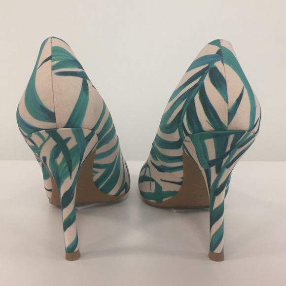 Nine West 9 Technology Palm Silk 3.5” Heels - Picture 3 of 3